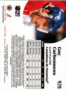 1991 Pro Set French Guy Carbonneau