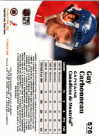 1991 Pro Set French Guy Carbonneau #576