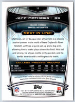 2014 Bowman Football Jeff Mathews #11
