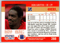 1990 Proset Don Griffin #288