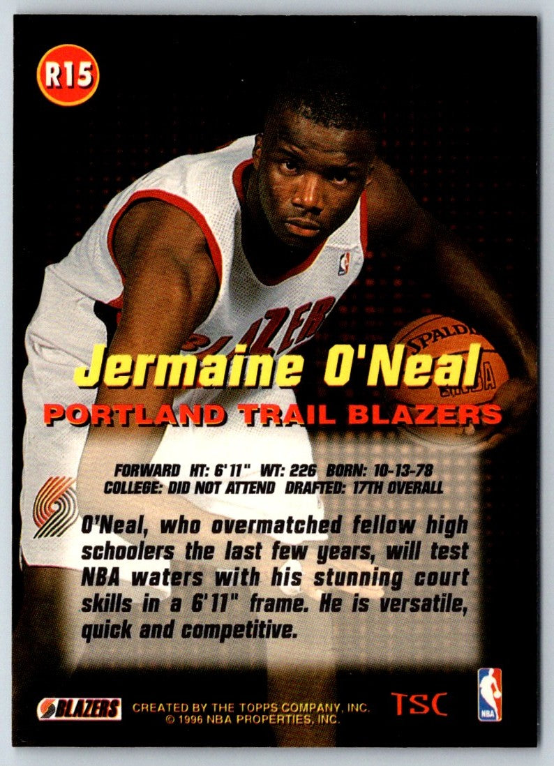 1996 Stadium Club I Jermaine O'Neal