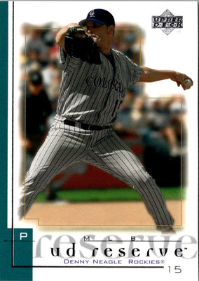 2001 UD Reserve Denny Neagle #178