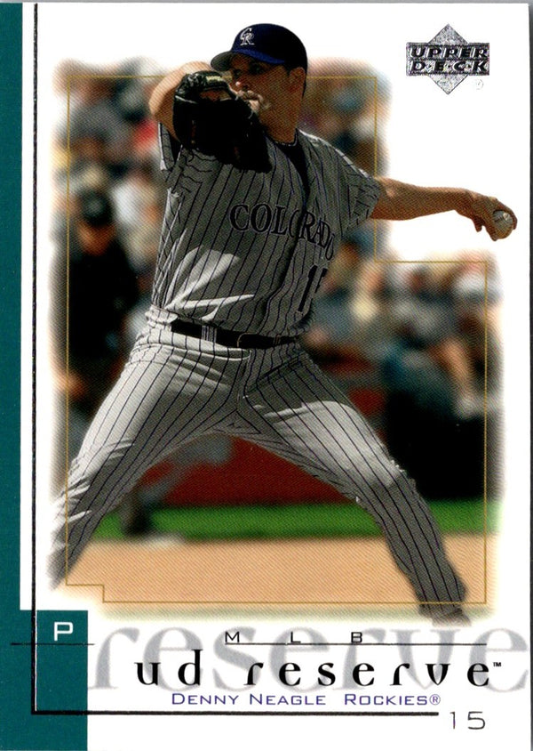 2001 UD Reserve Denny Neagle #178