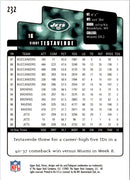 2001 Upper Deck Victory Vinny Testaverde