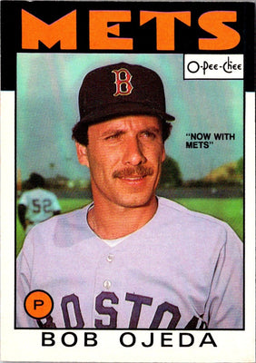 1986 O-Pee-Chee Bob Ojeda #11