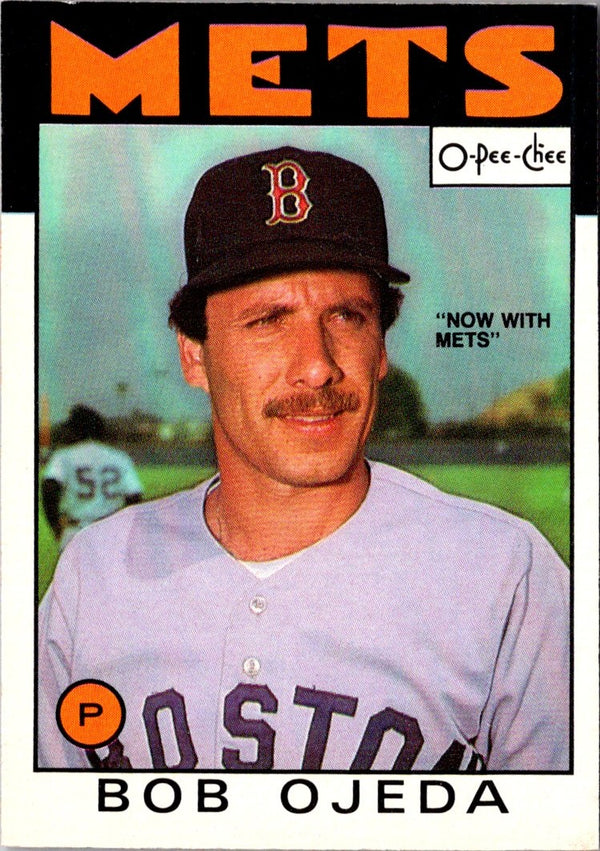1986 O-Pee-Chee Bob Ojeda #11