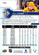 2016 Upper Deck Mike Fisher