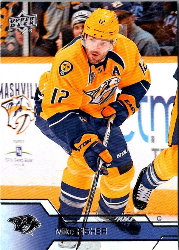 2016 Upper Deck Mike Fisher #108