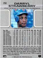 1990 Leaf Darryl Strawberry #250