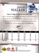 2007 Upper Deck First Edition Javon Walker