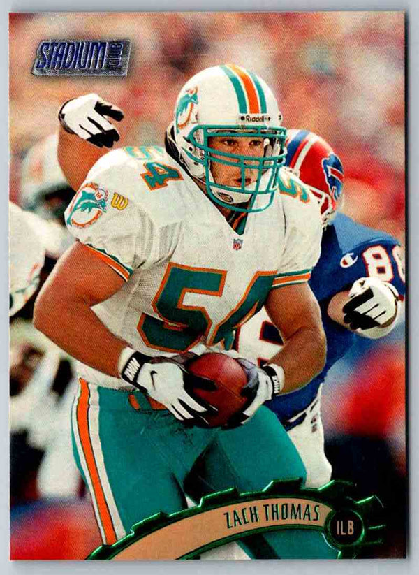 1997 Topps Stadium Club Football Zach Thomas #79