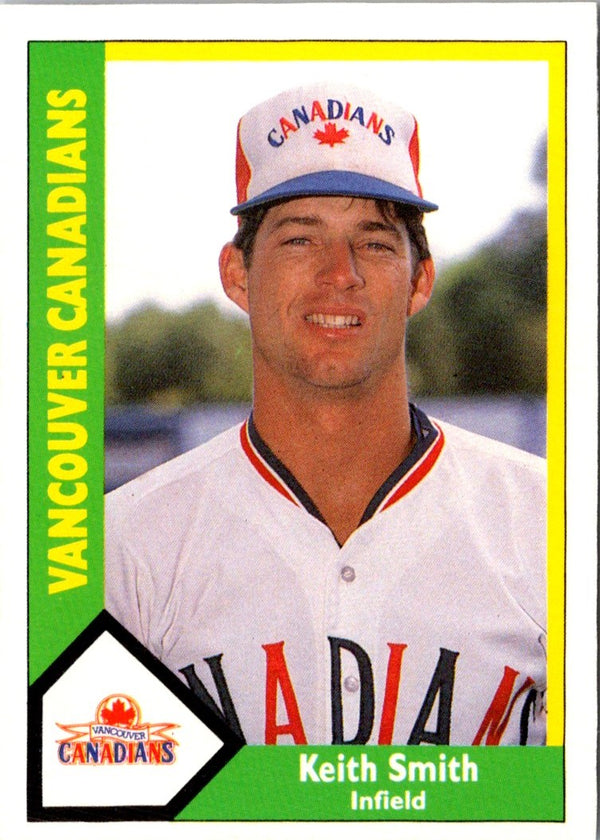 1990 CMC Vancouver Canadians Keith Smith #19