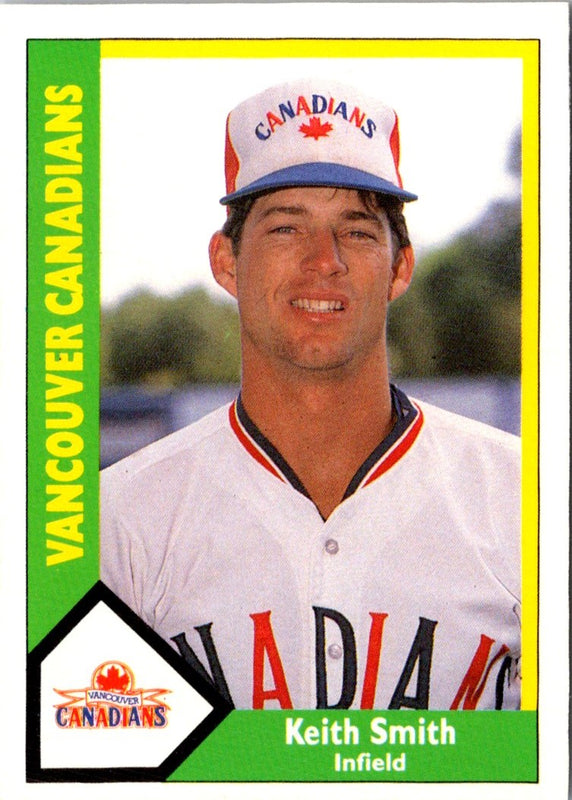 1990 CMC Vancouver Canadians Keith Smith #19