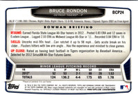 2013 Bowman Chrome Prospects Bruce Rondon #BCP24