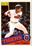 1985 O-Pee-Chee Chet Lemon