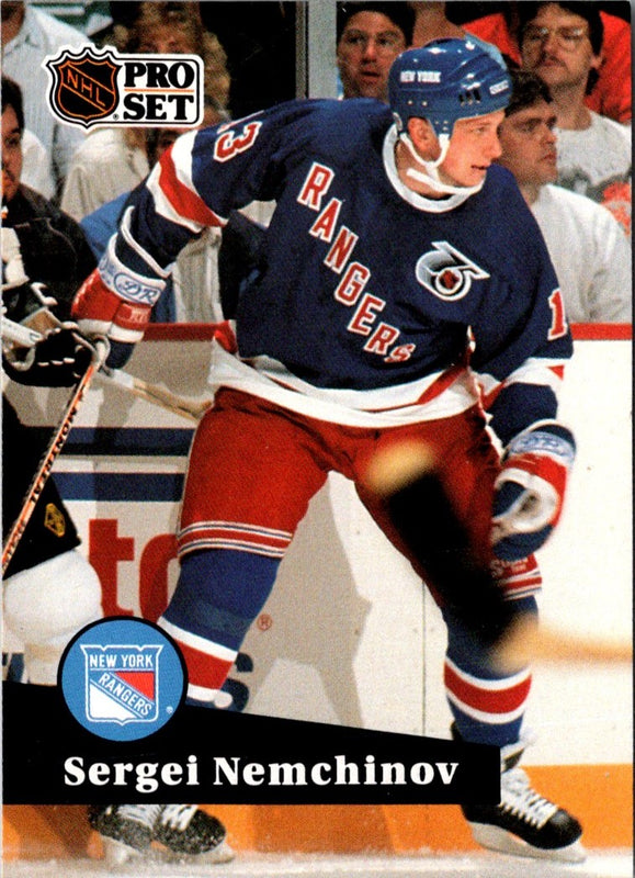 1991 Pro Set Sergei Nemchinov #441