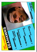 1984 Topps Seattle Seahawks