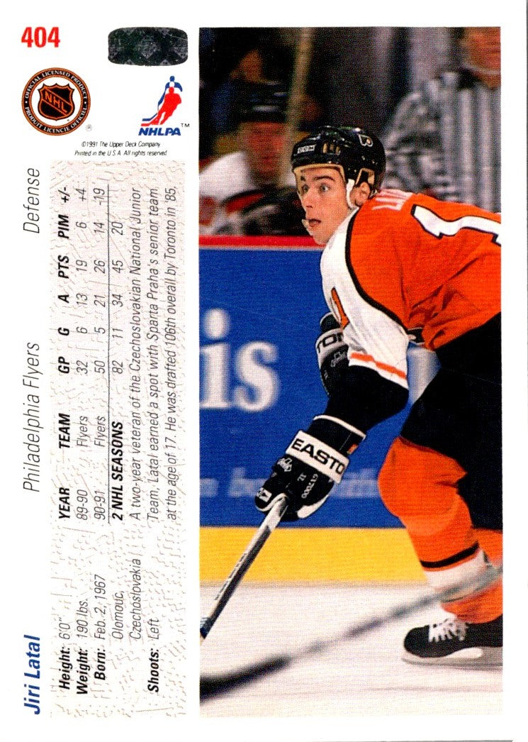 1991 Upper Deck Jiri Latal