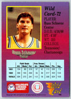 1991 WildCard Russ Schoene #72