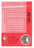 1986 Fleer Limited Edition Jose Cruz #13