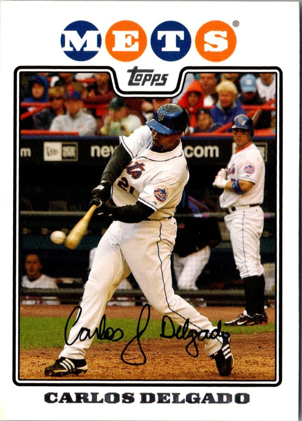 2008 Topps Carlos Delgado #305