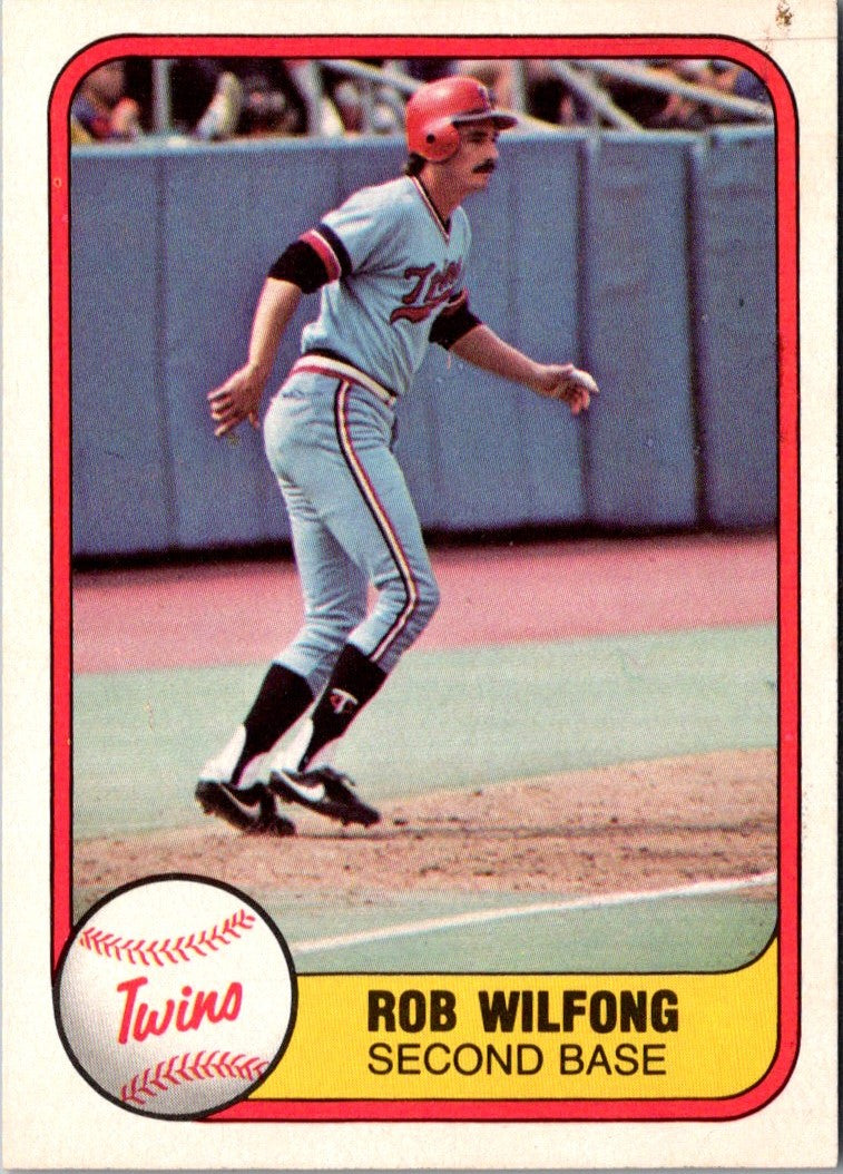 1981 Fleer Rob Wilfong