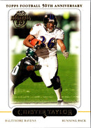 2005 Topps Chester Taylor