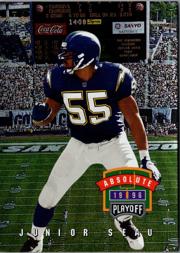 1996 Playoff Absolute Junior Seau #8