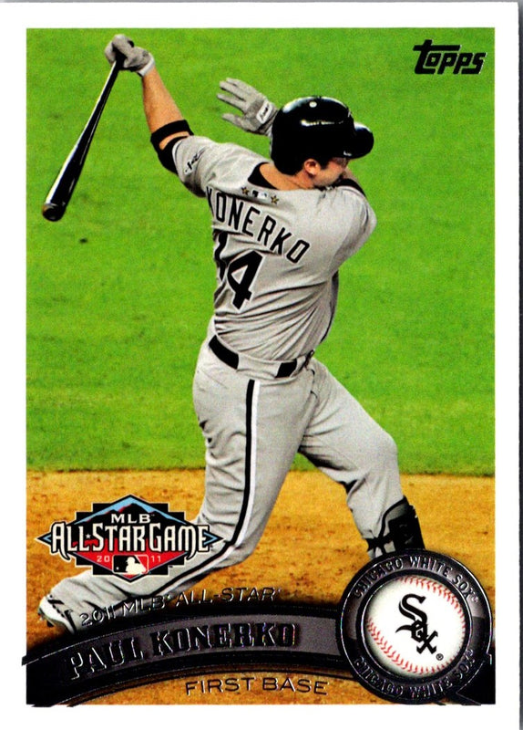 2011 Topps Update Paul Konerko #US309
