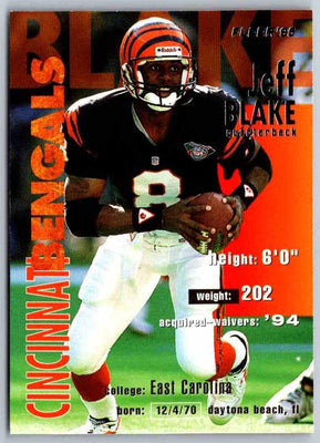 1995 Fleer Jeff Blake #63