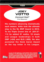 2011 Topps Lineage Joey Votto #103