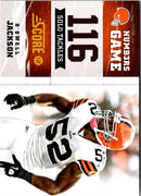 2012 Score Numbers Game D'Qwell Jackson