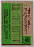 1984 Topps Ted Brown
