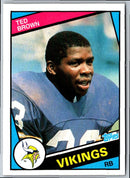 1984 Topps Ted Brown