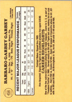 1985 Donruss Barbaro Garbey #456 Rookie