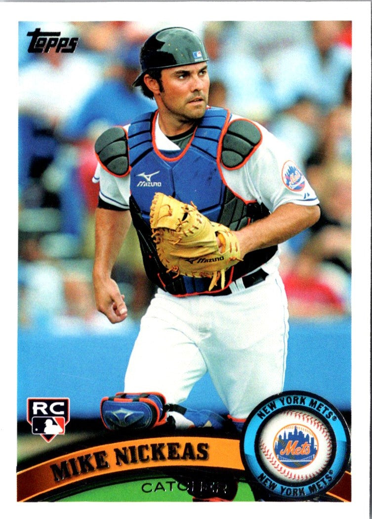 2011 Topps Mike Nickeas