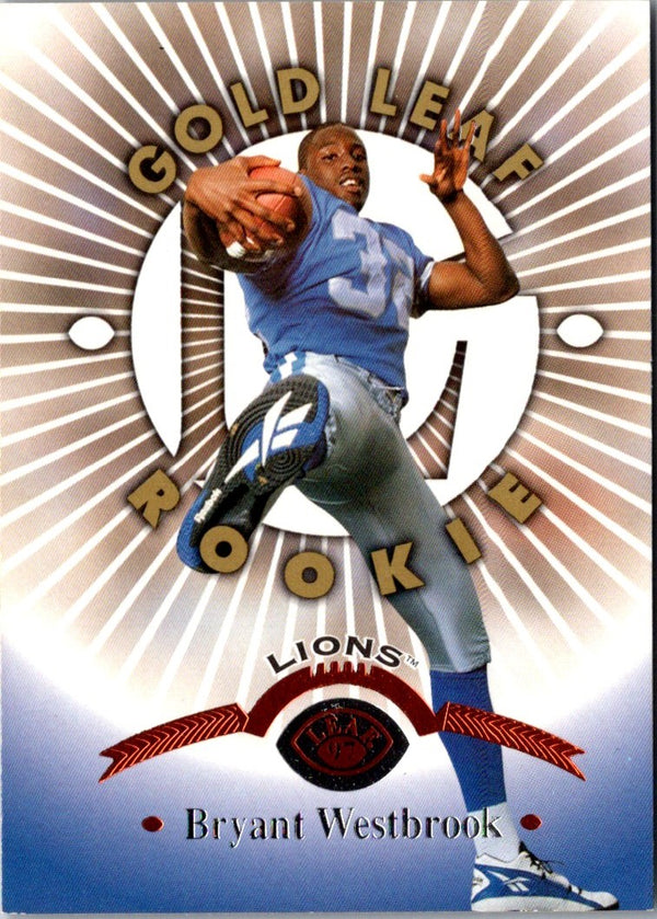 1997 Leaf Bryant Westbrook #178 Rookie