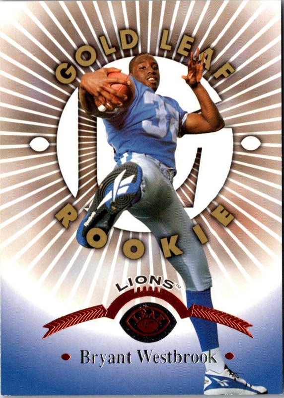 1997 Leaf Bryant Westbrook #178 Rookie