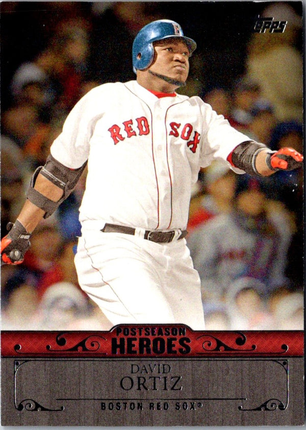 2013 Topps Update Postseason Heroes David Ortiz #PH-13