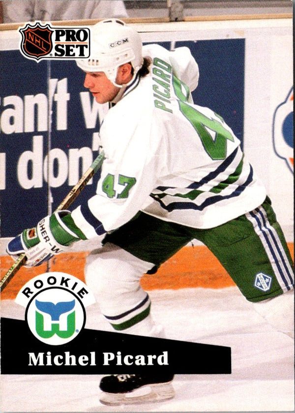 1991 Pro Set Michel Picard #538 Rookie