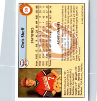 1992 Front Row Draft Picks Chris Sheff #59