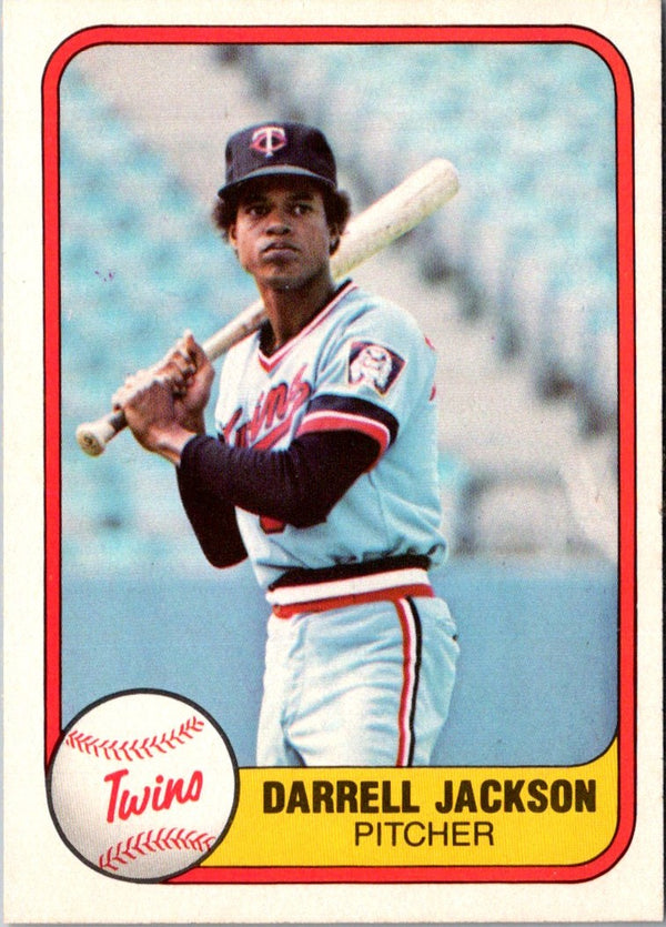 1981 Fleer Darrell Jackson #567