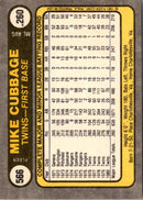 1981 Fleer Mike Cubbage