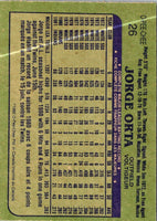 1982 O-Pee-Chee Jorge Orta #26