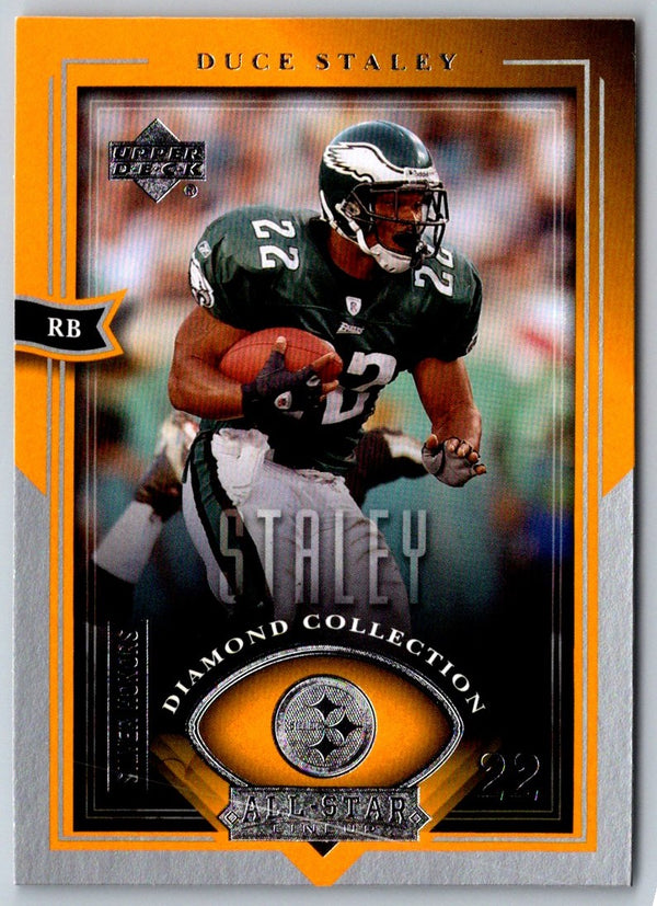 2004 Upper Deck Diamond Collection All-Star Lineup Duce Staley #34