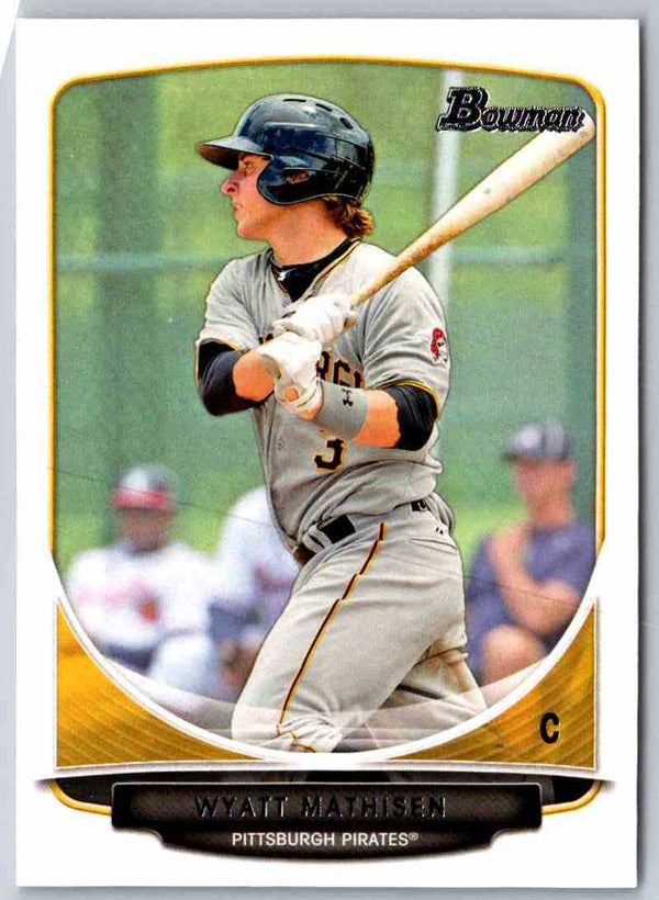 2013 Bowman Wyatt Mathisen #BP87