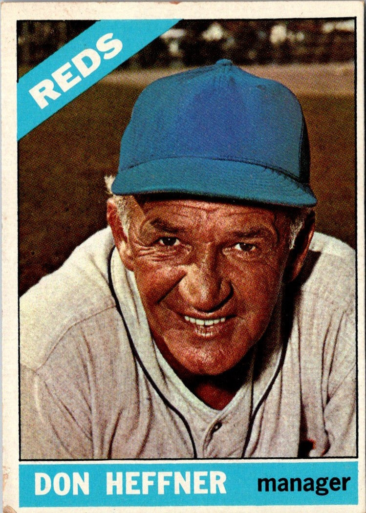 1966 Topps Don Heffner