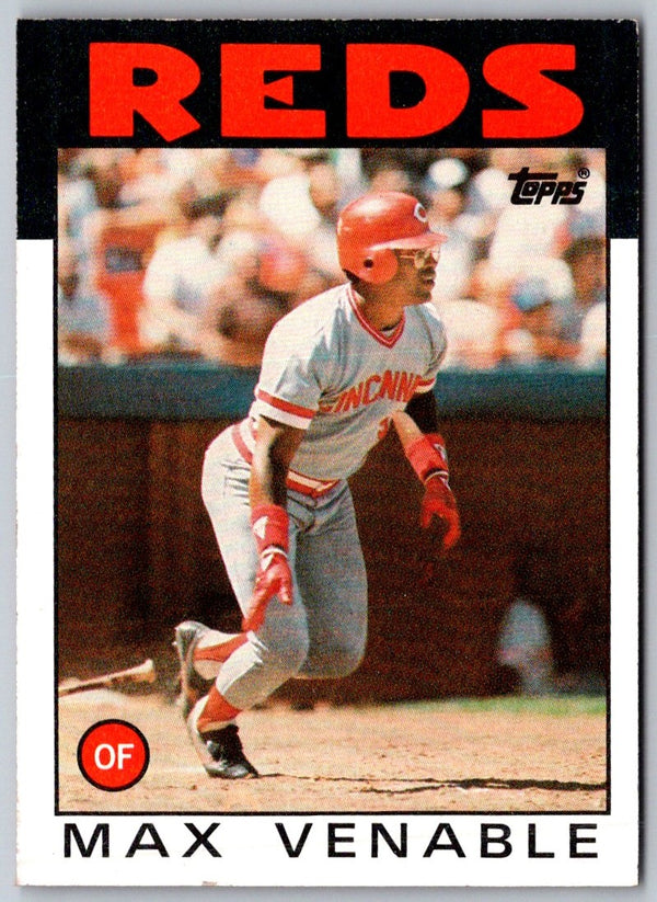 1986 Topps Max Venable #428