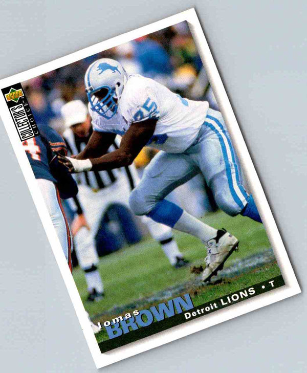 1995 Upper Deck Lomas Brown #100