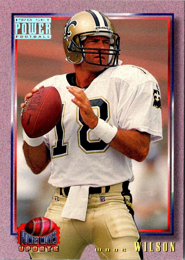 1993 Pro Set Power Update Moves Wade Wilson